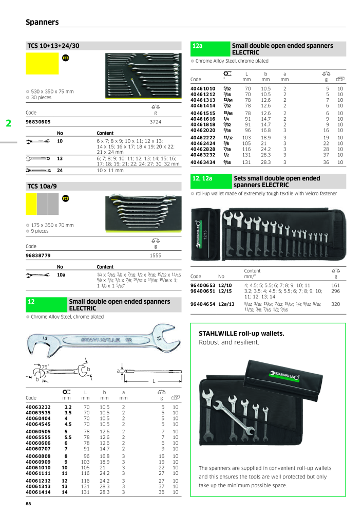 STAHLWILLE Main catalog Hand tools Nº: 2113 - Página 90