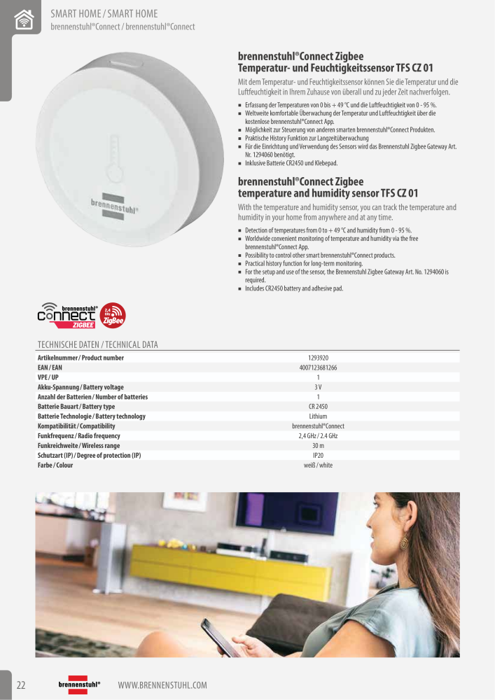 brennenstuhl Connect Brochure Nb. : 21130 - Page 22