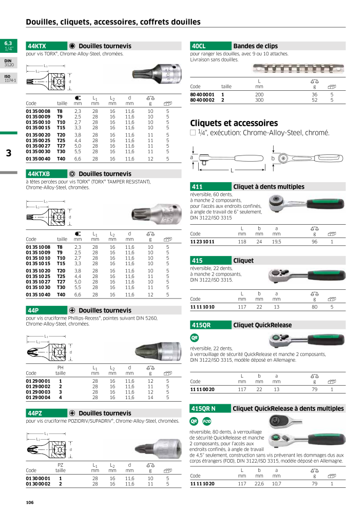 STAHLWILLE Hauptkatalog Handwerkzeuge NO.: 2115 - Page 108