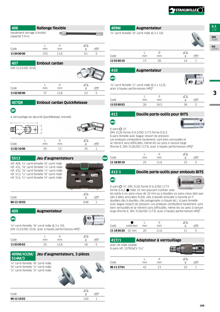 STAHLWILLE Hauptkatalog Handwerkzeuge NR.: 2115 - Strona 111