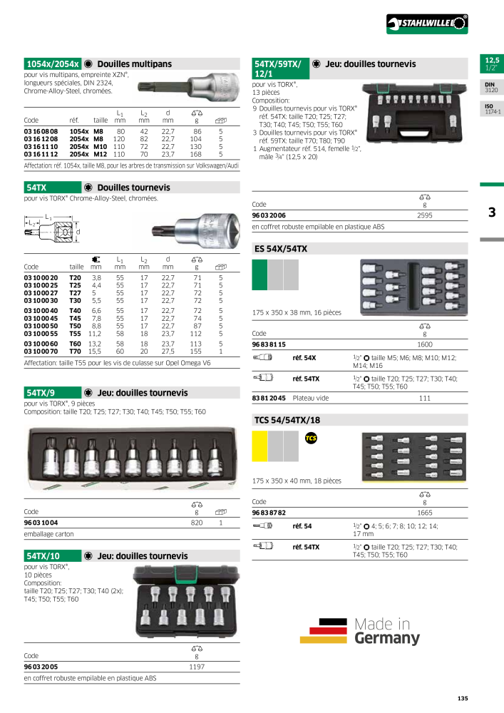 STAHLWILLE Hauptkatalog Handwerkzeuge NO.: 2115 - Page 137