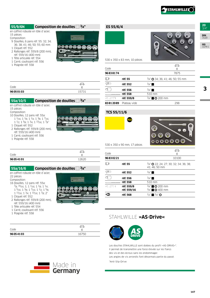 STAHLWILLE Hauptkatalog Handwerkzeuge NR.: 2115 - Seite 149