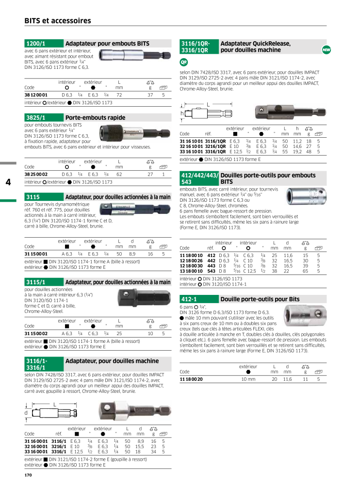 STAHLWILLE Hauptkatalog Handwerkzeuge n.: 2115 - Pagina 172