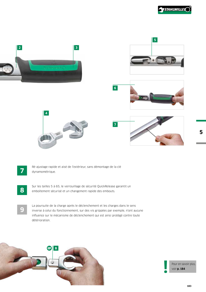 STAHLWILLE Hauptkatalog Handwerkzeuge n.: 2115 - Pagina 185