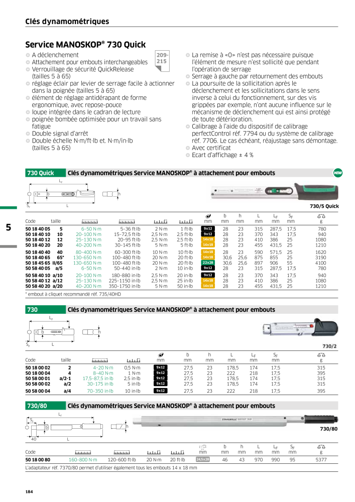 STAHLWILLE Hauptkatalog Handwerkzeuge Nb. : 2115 - Page 186