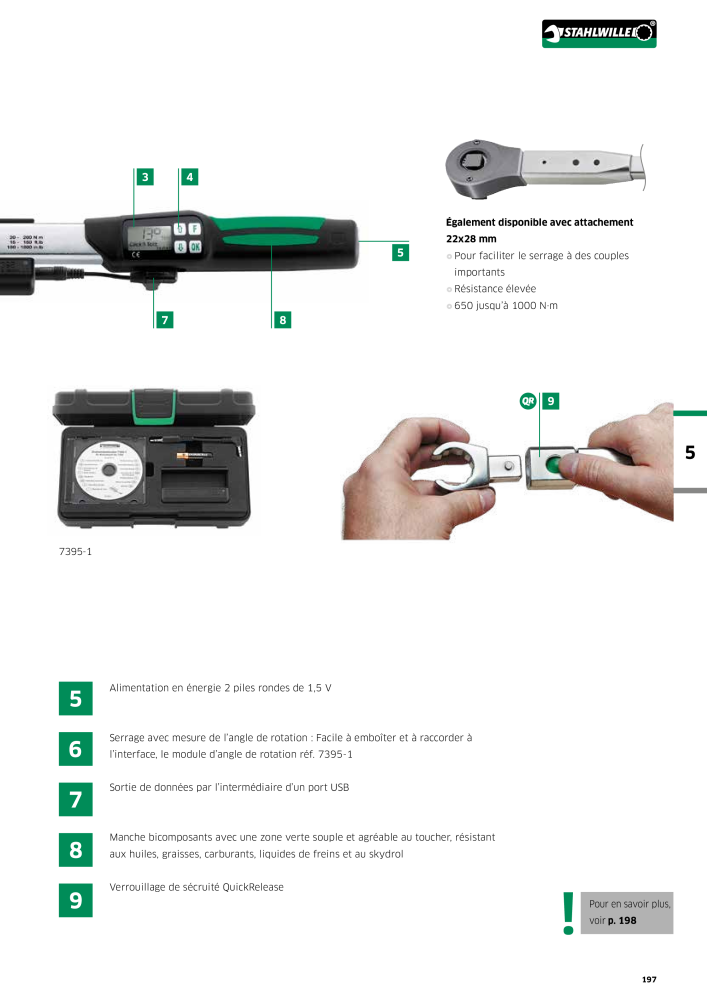 STAHLWILLE Hauptkatalog Handwerkzeuge NR.: 2115 - Seite 199