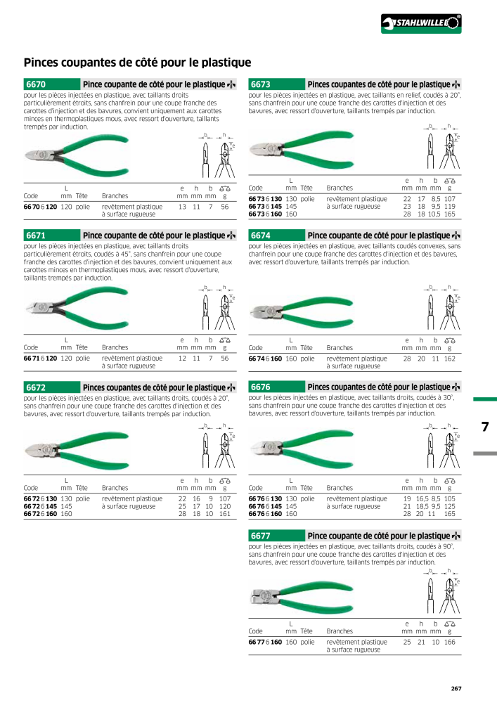 STAHLWILLE Hauptkatalog Handwerkzeuge NR.: 2115 - Side 269