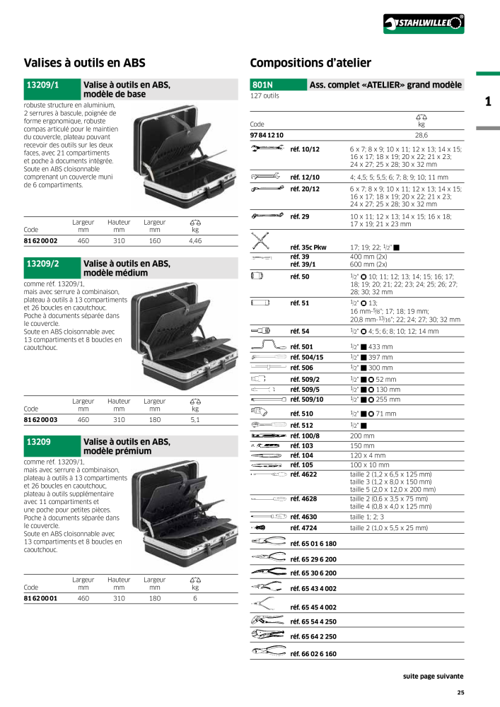 STAHLWILLE Hauptkatalog Handwerkzeuge Nb. : 2115 - Page 27