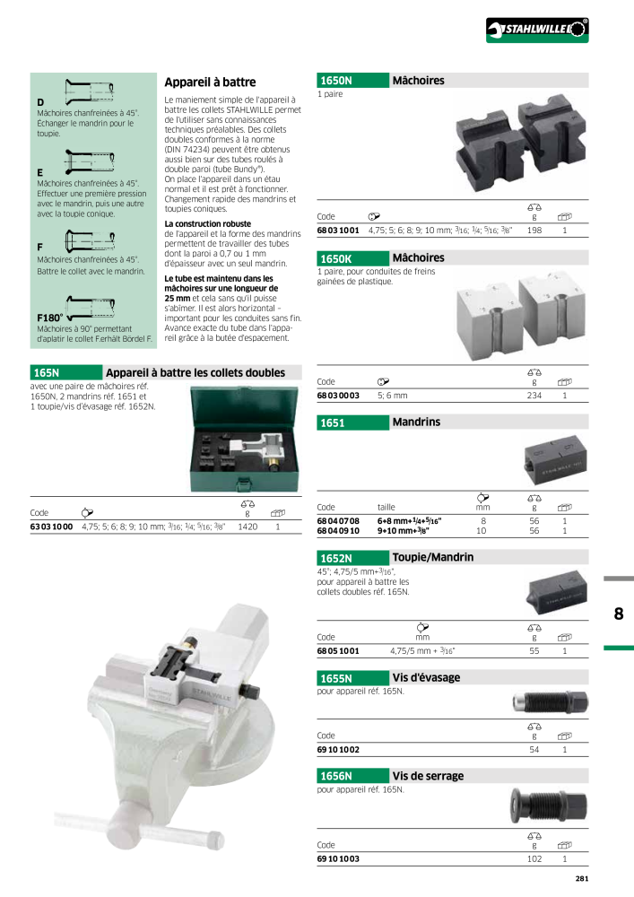 STAHLWILLE Hauptkatalog Handwerkzeuge NO.: 2115 - Page 283