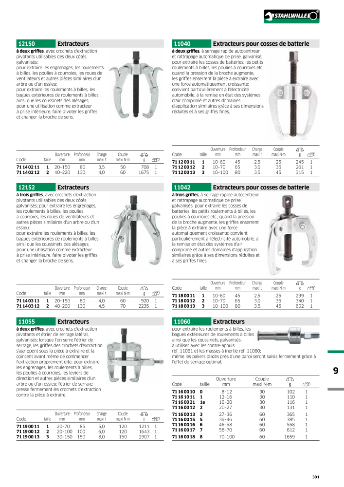 STAHLWILLE Hauptkatalog Handwerkzeuge NR.: 2115 - Seite 303