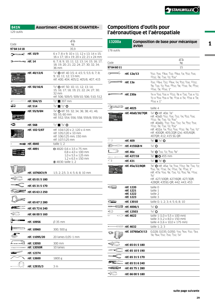 STAHLWILLE Hauptkatalog Handwerkzeuge Nb. : 2115 - Page 31