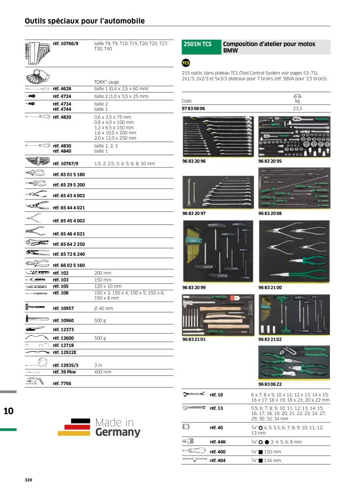 STAHLWILLE Hauptkatalog Handwerkzeuge Nº: 2115 - Página 322