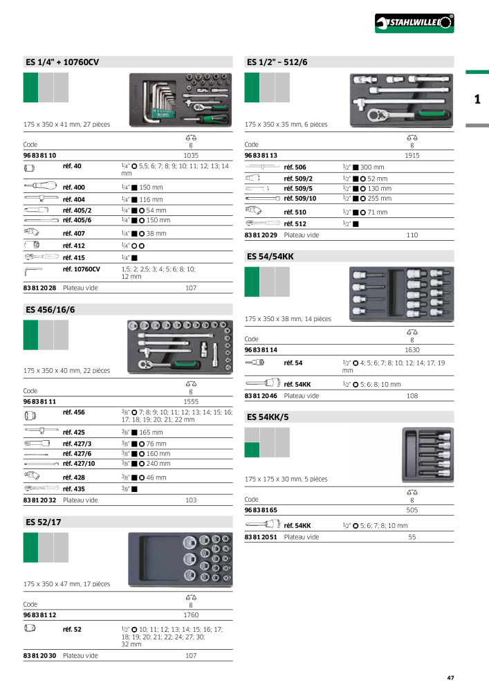 STAHLWILLE Hauptkatalog Handwerkzeuge n.: 2115 - Pagina 49