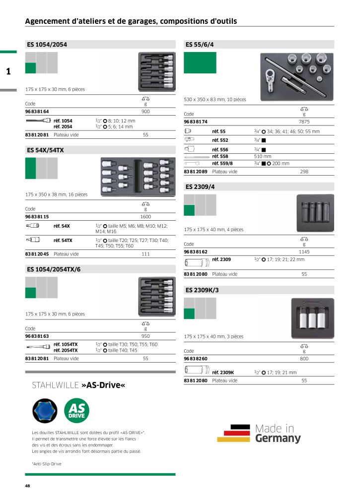 STAHLWILLE Hauptkatalog Handwerkzeuge Nb. : 2115 - Page 50