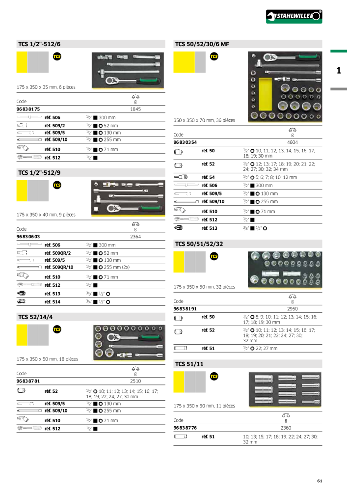 STAHLWILLE Hauptkatalog Handwerkzeuge NO.: 2115 - Page 63