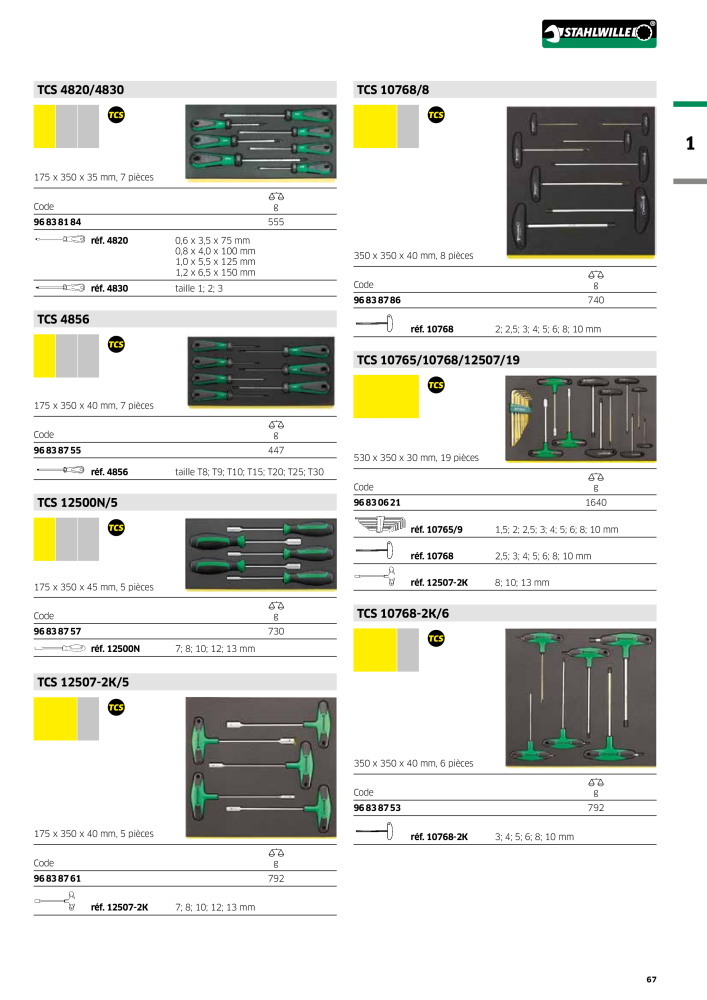 STAHLWILLE Hauptkatalog Handwerkzeuge Nº: 2115 - Página 69