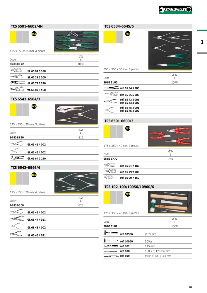 STAHLWILLE Hauptkatalog Handwerkzeuge n.: 2115 - Pagina 71