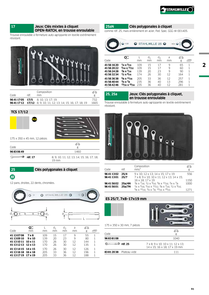 STAHLWILLE Hauptkatalog Handwerkzeuge NO.: 2115 - Page 93