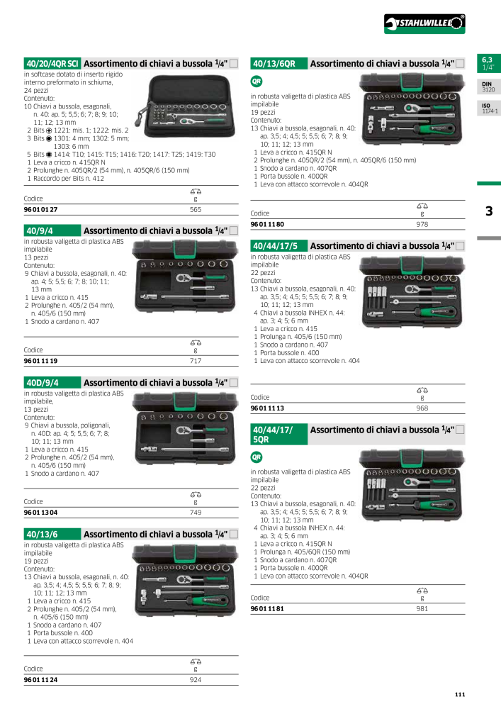 STAHLWILLE Hauptkatalog Handwerkzeuge NEJ.: 2116 - Sida 113