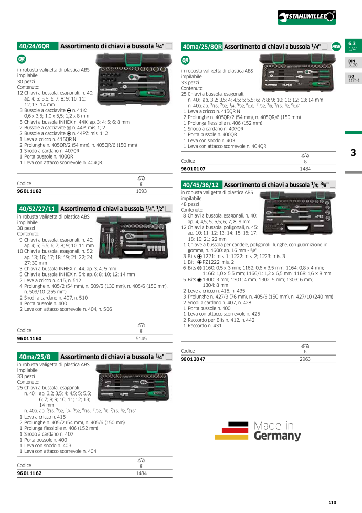 STAHLWILLE Hauptkatalog Handwerkzeuge NO.: 2116 - Page 115