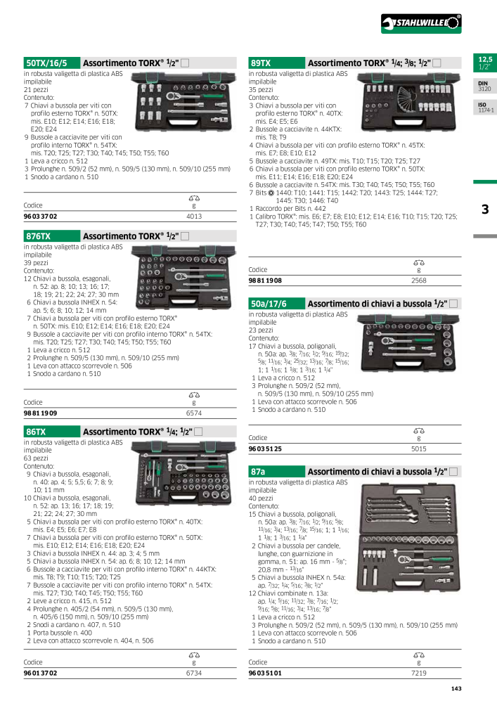 STAHLWILLE Hauptkatalog Handwerkzeuge NR.: 2116 - Pagina 145