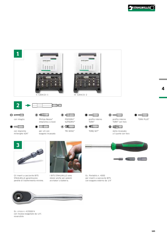 STAHLWILLE Hauptkatalog Handwerkzeuge NEJ.: 2116 - Sida 167