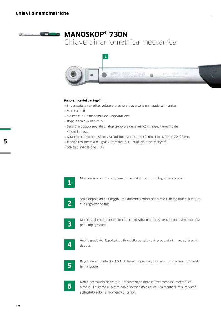 STAHLWILLE Hauptkatalog Handwerkzeuge NEJ.: 2116 - Sida 190