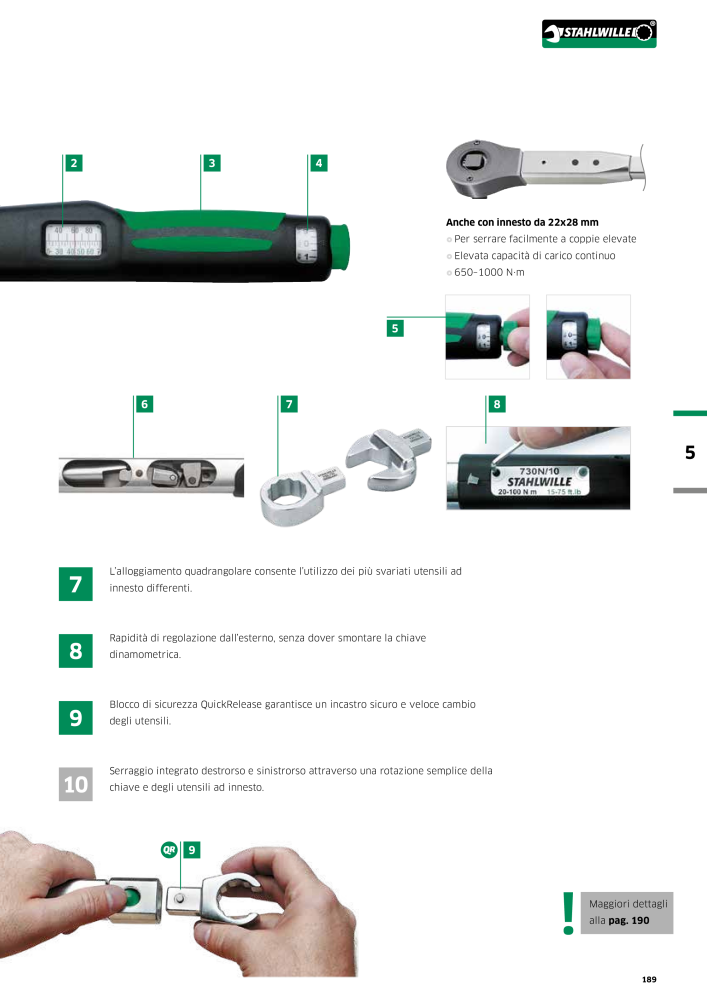 STAHLWILLE Hauptkatalog Handwerkzeuge NR.: 2116 - Pagina 191