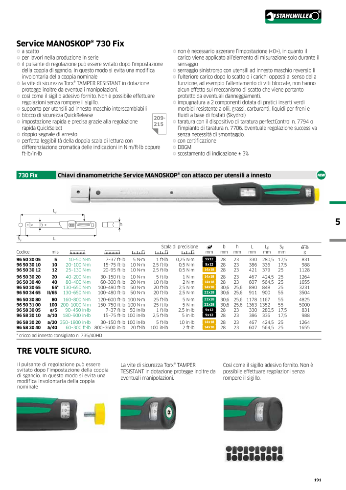 STAHLWILLE Hauptkatalog Handwerkzeuge Nº: 2116 - Página 193