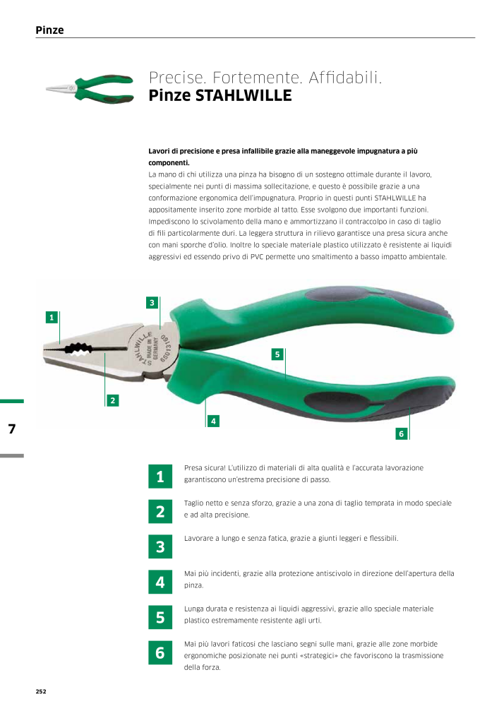 STAHLWILLE Hauptkatalog Handwerkzeuge Nº: 2116 - Página 254