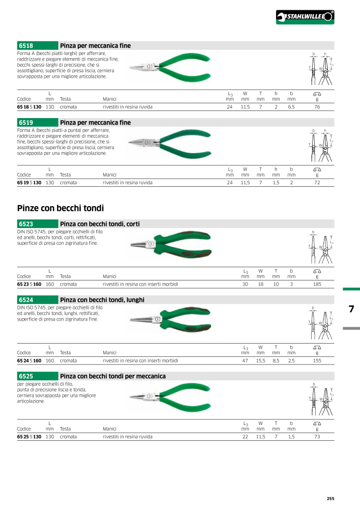 STAHLWILLE Hauptkatalog Handwerkzeuge NO.: 2116 - Page 257