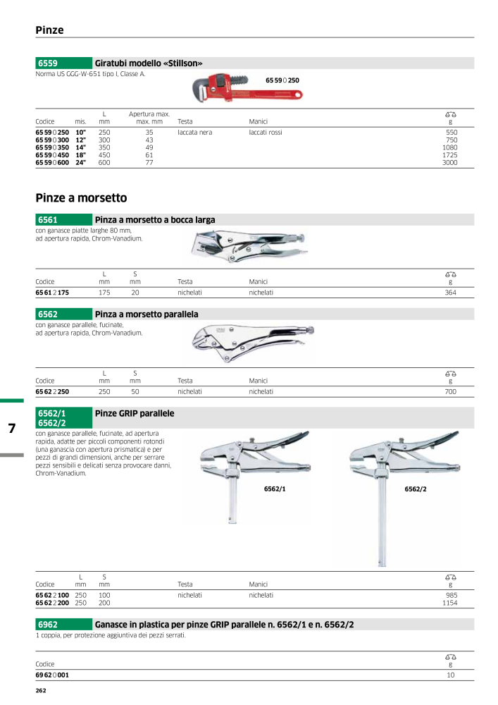 STAHLWILLE Hauptkatalog Handwerkzeuge NEJ.: 2116 - Sida 264