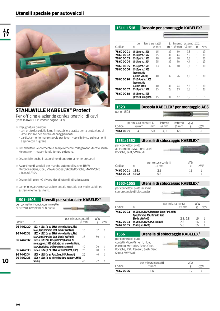 STAHLWILLE Hauptkatalog Handwerkzeuge NO.: 2116 - Page 310