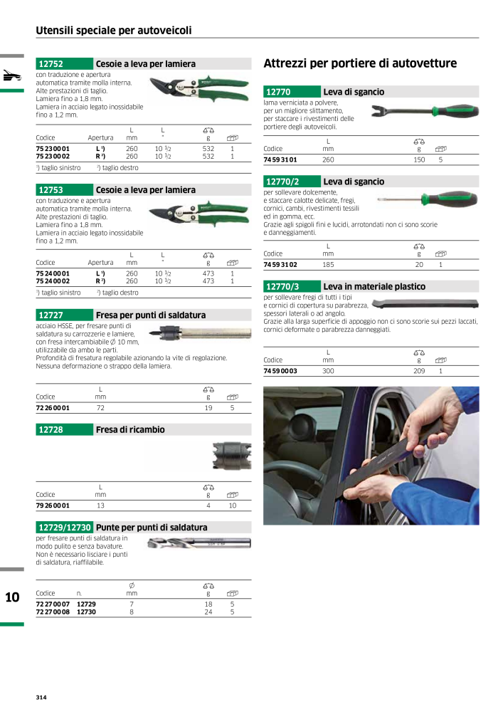 STAHLWILLE Hauptkatalog Handwerkzeuge Nº: 2116 - Página 316