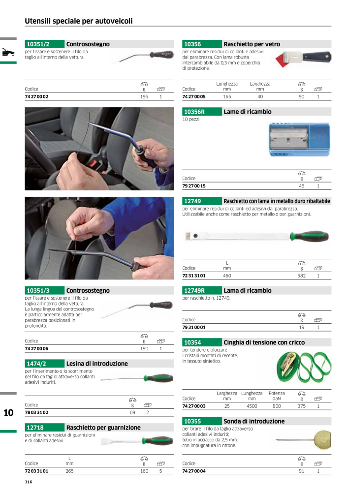 STAHLWILLE Hauptkatalog Handwerkzeuge n.: 2116 - Pagina 318