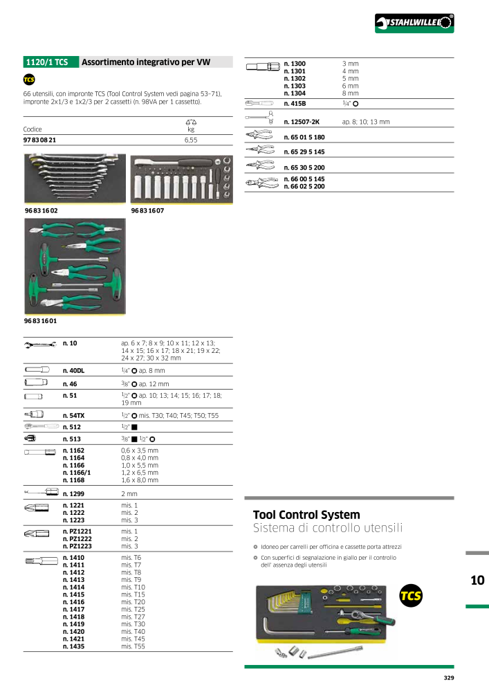 STAHLWILLE Hauptkatalog Handwerkzeuge NR.: 2116 - Seite 331