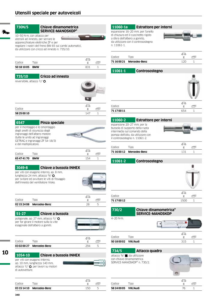 STAHLWILLE Hauptkatalog Handwerkzeuge NO.: 2116 - Page 342