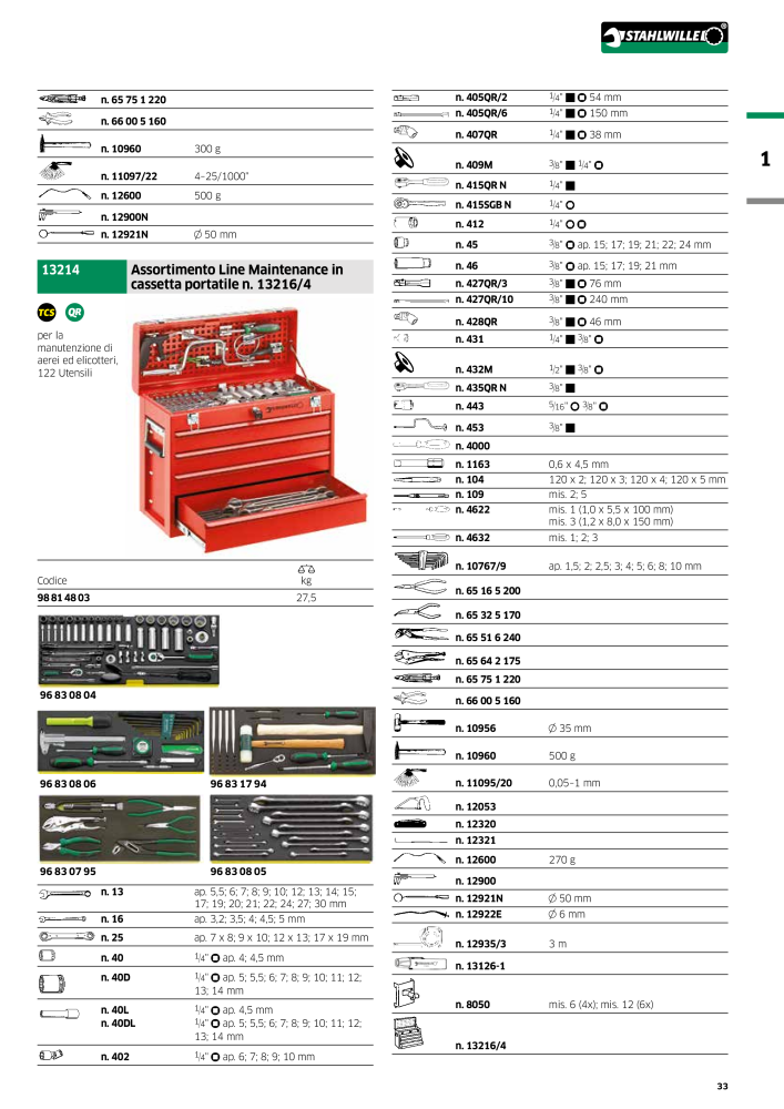 STAHLWILLE Hauptkatalog Handwerkzeuge Nº: 2116 - Página 35