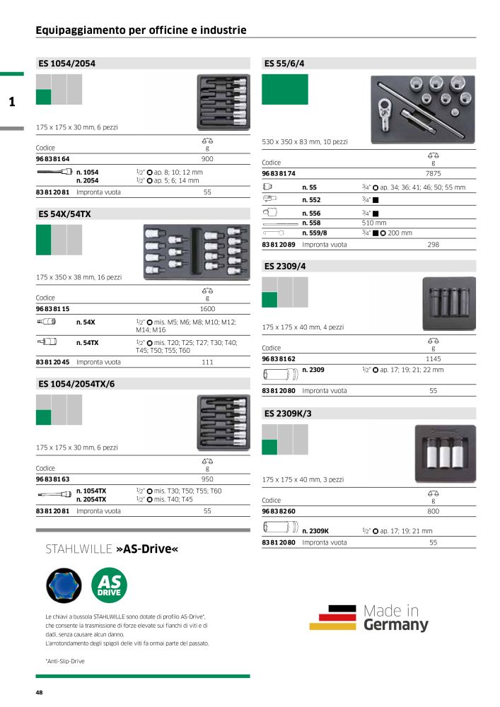 STAHLWILLE Hauptkatalog Handwerkzeuge Nº: 2116 - Página 50