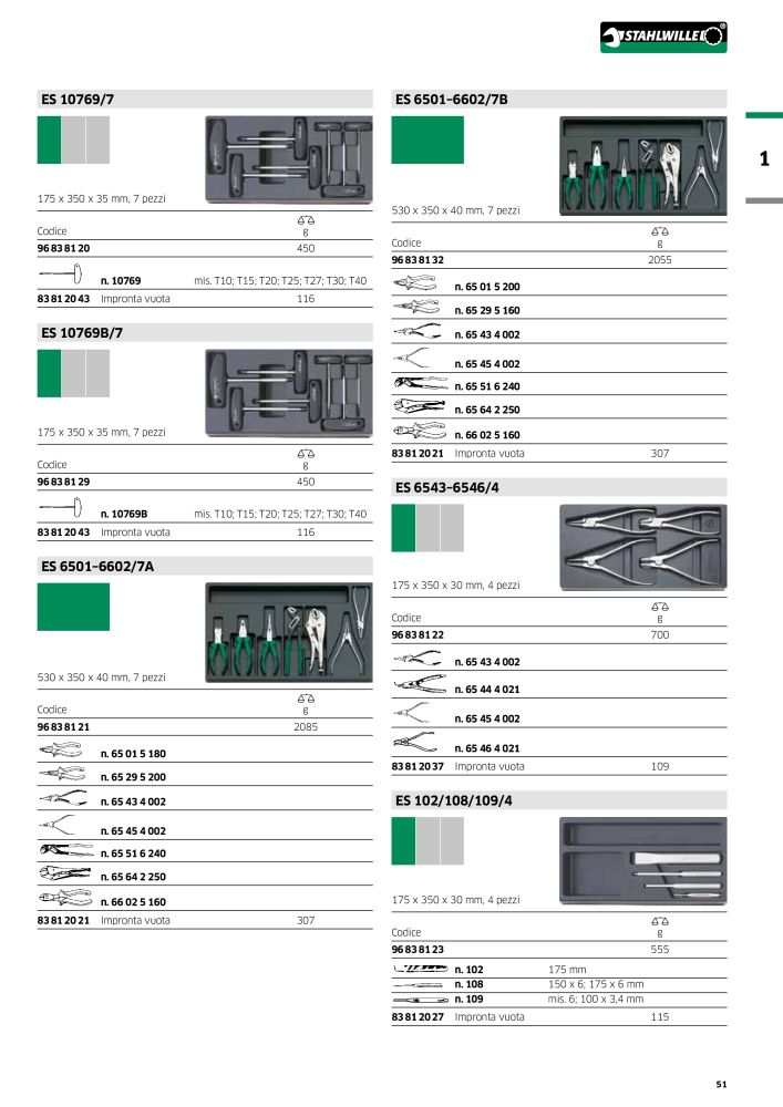 STAHLWILLE Hauptkatalog Handwerkzeuge NR.: 2116 - Seite 53