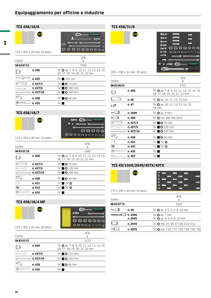 STAHLWILLE Hauptkatalog Handwerkzeuge n.: 2116 - Pagina 62