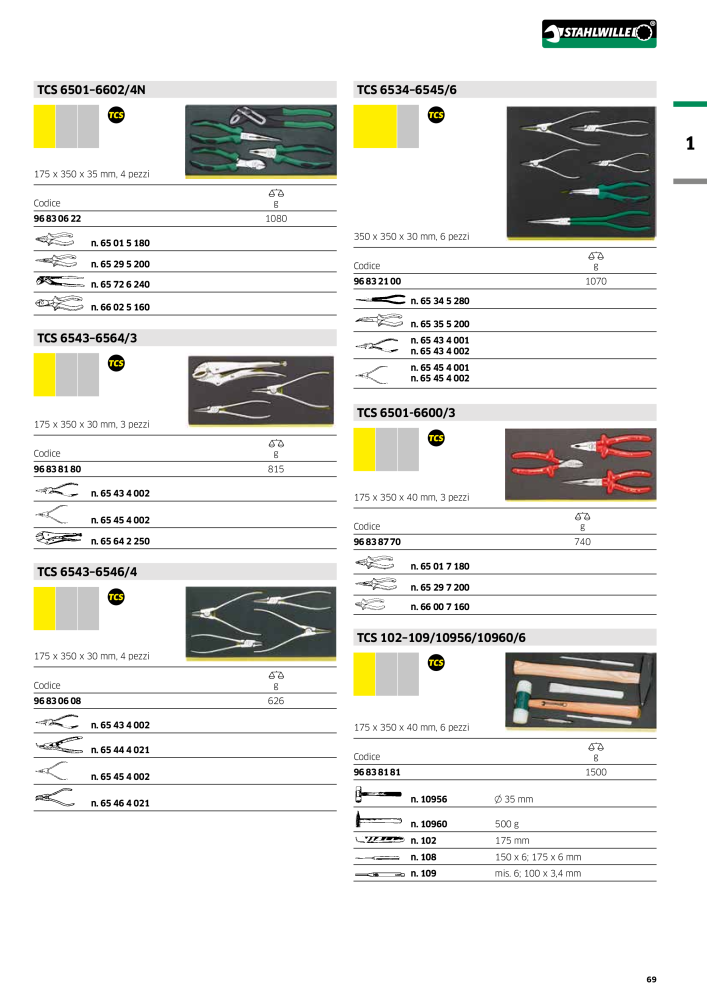 STAHLWILLE Hauptkatalog Handwerkzeuge n.: 2116 - Pagina 71