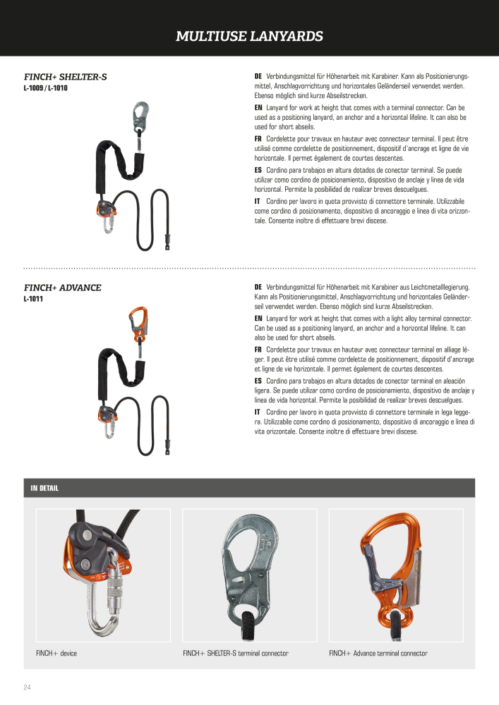 SKYLOTEC Hardware Prospekt Nb. : 21165 - Page 24