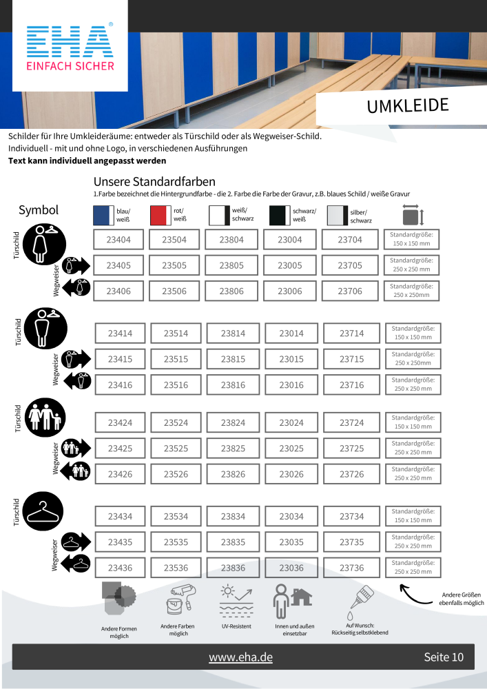 EHA - Schilder NR.: 21175 - Seite 10