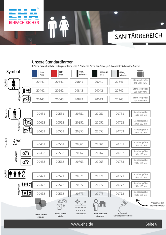 EHA - Schilder NR.: 21175 - Seite 6