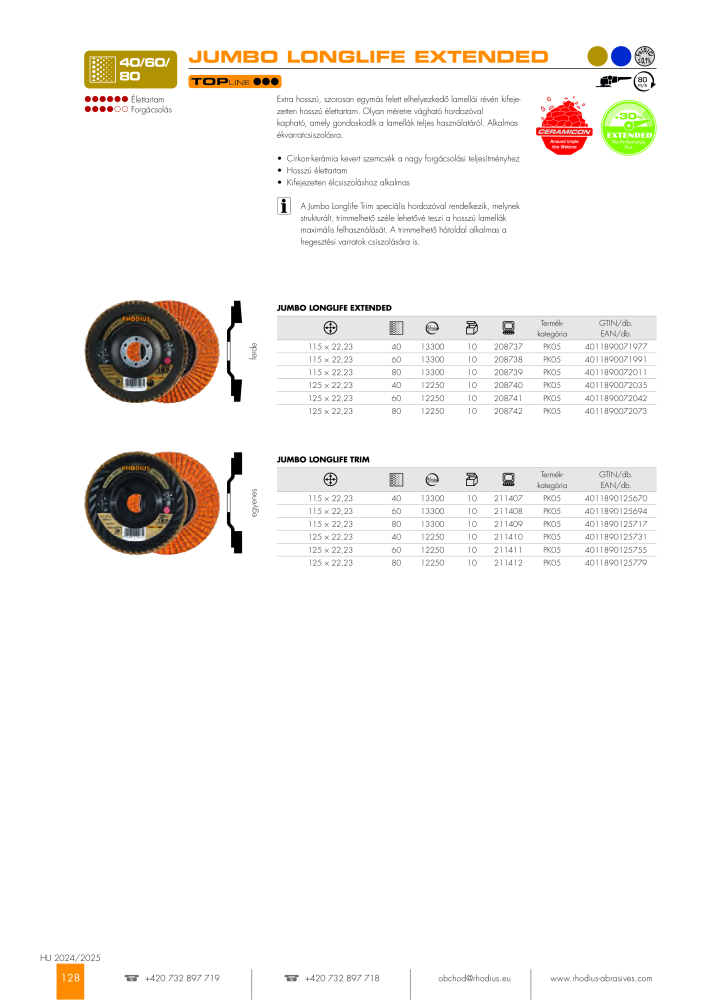 RHODIUS fő katalógus Nº: 21178 - Página 128