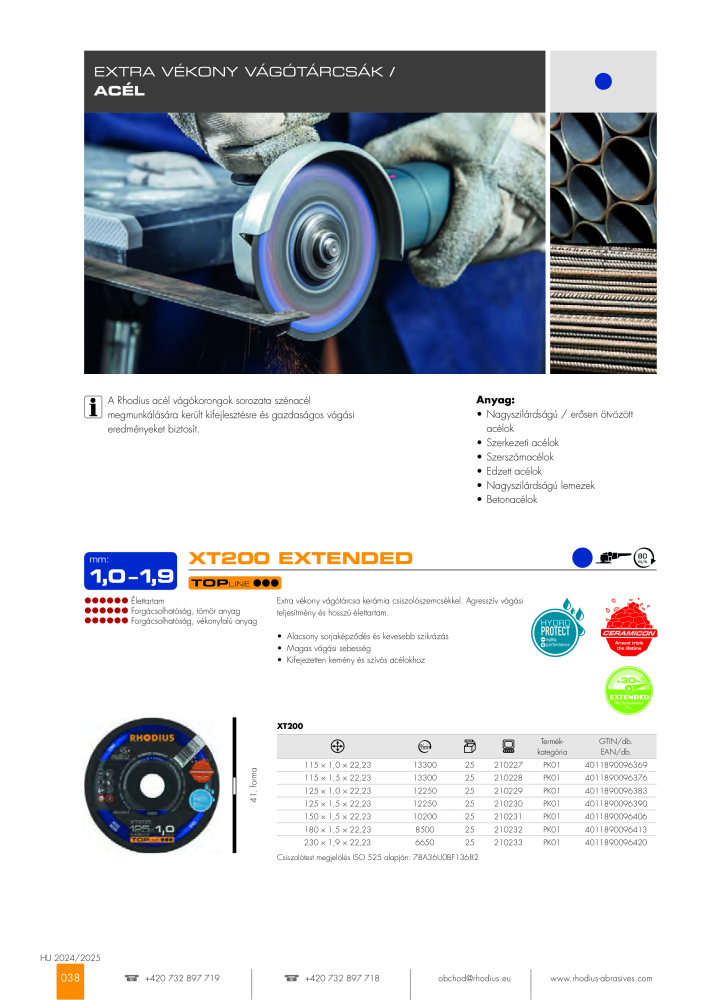 RHODIUS fő katalógus NR.: 21178 - Strona 38