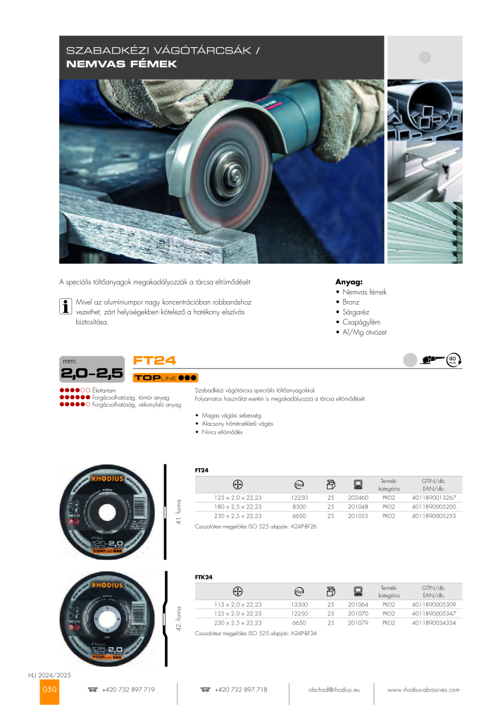 RHODIUS fő katalógus NR.: 21178 - Strona 50