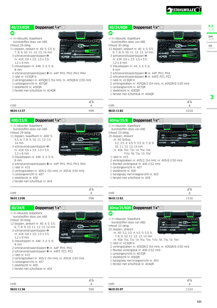 STAHLWILLE Hauptkatalog Handwerkzeuge n.: 2118 - Pagina 131