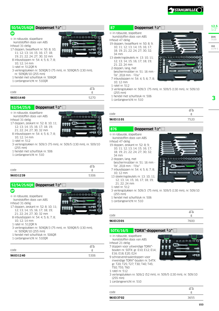 STAHLWILLE Hauptkatalog Handwerkzeuge NR.: 2118 - Strona 163